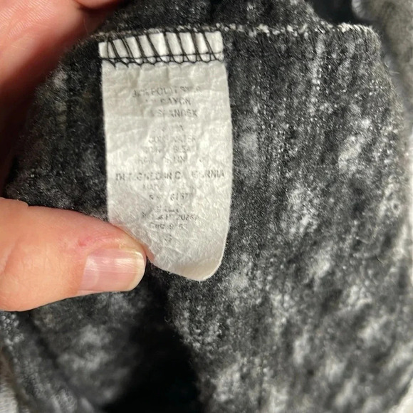 Haptics Textured Turtleneck Sweater, Grey, Women’s Small - Picture 4 of 5